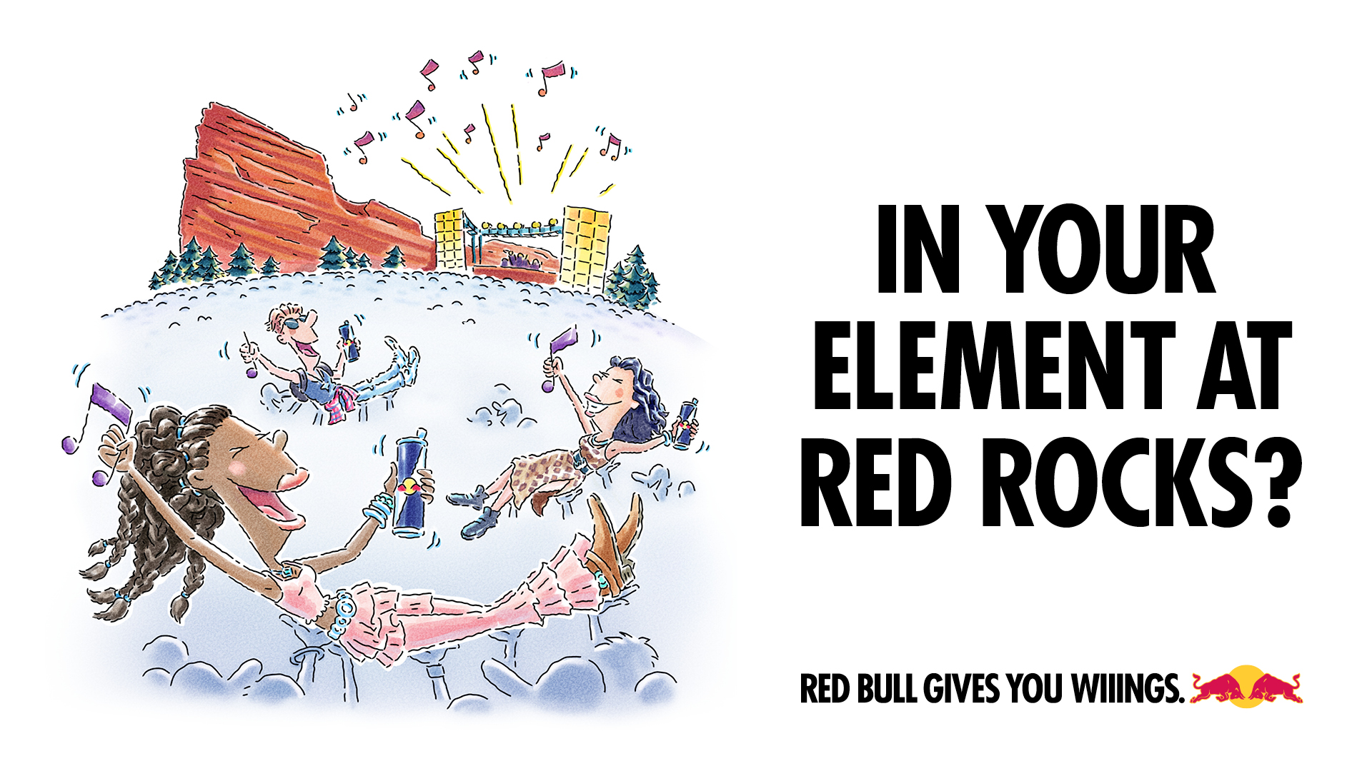 In Your Element at Red Rocks?